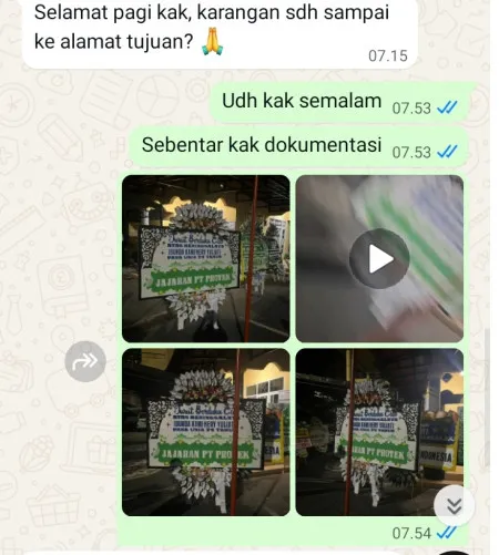 Pengiriman Papan Bunga Selamat Sunter Jakarta Utara