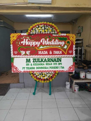 Papan Bunga di Sunter Jakarta Utara