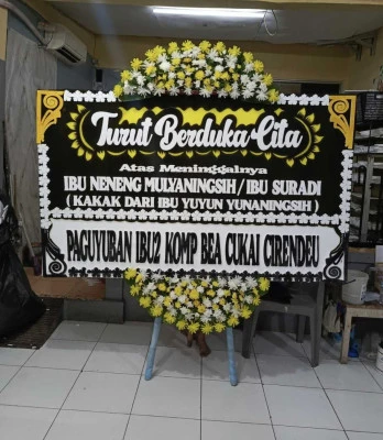 Papan Bunga di Sunter Jakarta Utara